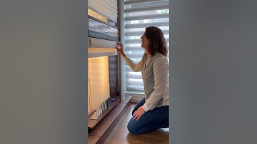 DIY- how to remove and re-install a Hunter Douglas roller shade with a cassette. Roller blinds