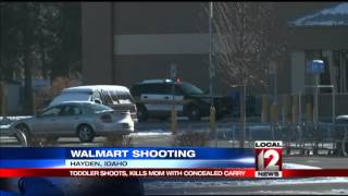 2-year-old accidentally kills mother in Wal-Mart