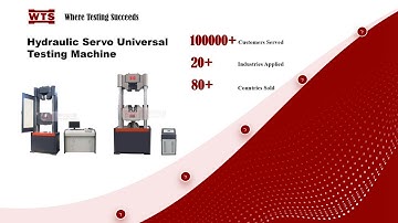 Product show-Hydraulic Servo Universal Testing Machine