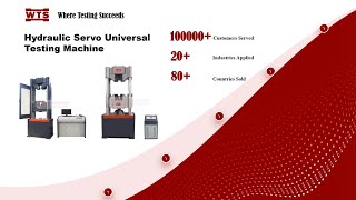Product show-Hydraulic Servo Universal Testing Machine