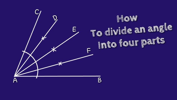 How to bisect or divide 145° angle. @SHSIRCLASSES. 