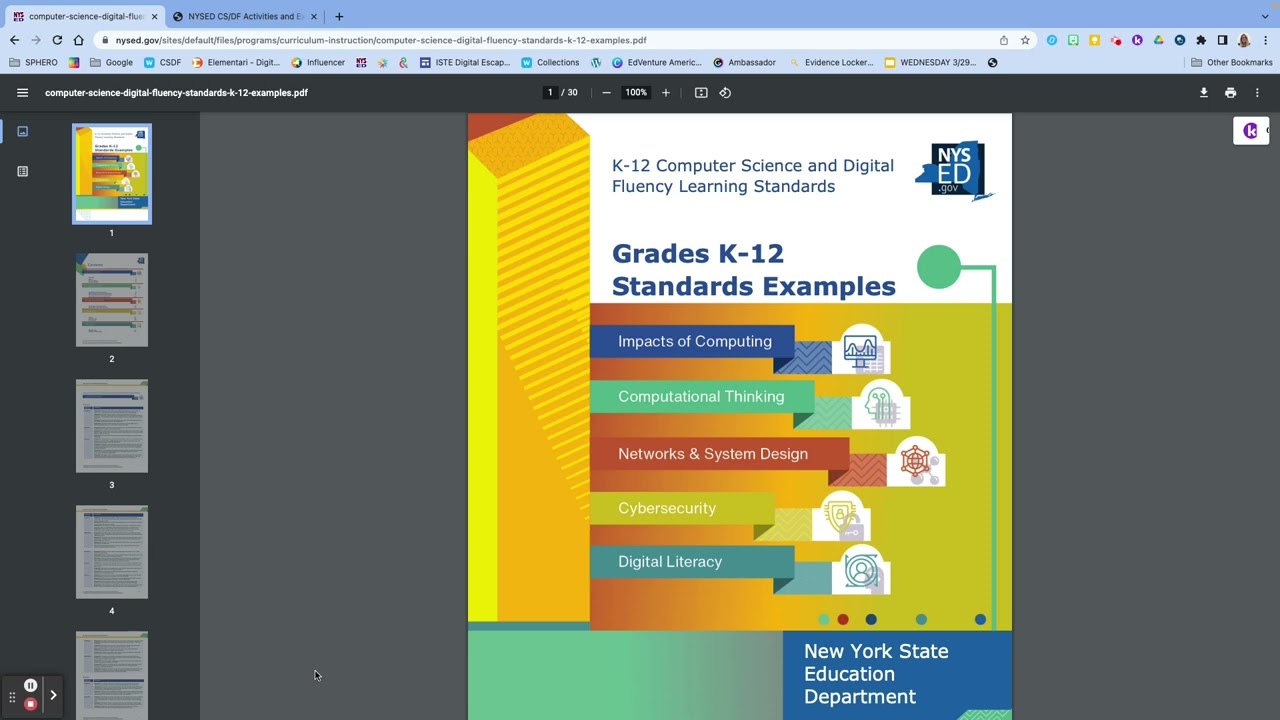 NYSED CSDF Standards Examples For 2 3 YouTube NYSED CSDF Standards Examples For 2 3 YouTube