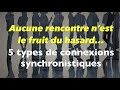 Aucune rencontre nest le fruit du hasard  5 types de connexions synchronistiques