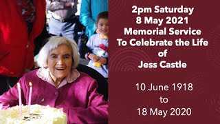 Jess Castle Memorial Service 20210502
