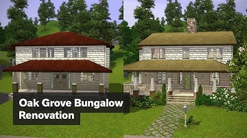 Transforming This Craftsman House • The Sims 3 House Design [Speed Build Renovation]