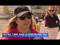Anti-ICE protests continue outside Delaney Hall