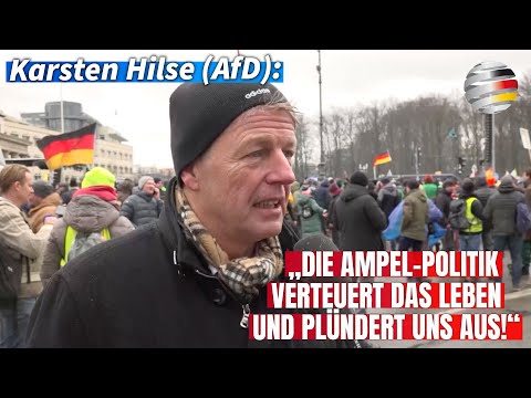 Karsten Hilse (AfD): „Die Ampel-Politik verteuert das Leben und plündert uns aus!“