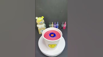 Color changes in water - visually relaxing#04 #colors #funny #relaxing