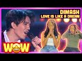 Unbelievable 😱😱 | DIMASH - Love Is Like A Dream REACTION