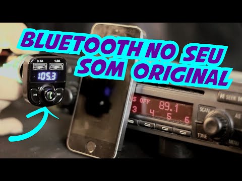 Vídeo: Como funcionam os transmissores FM Bluetooth?