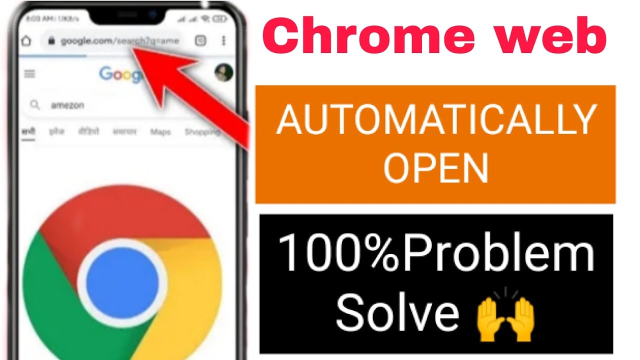 how to fix chrome browser open automatically Solve - YouTube