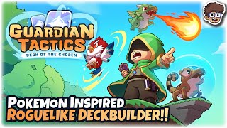 NEW Pokémon Inspired Roguelike Deckbuilder! | Let's Try Guardian Tactics: Deck of the Chosen screenshot 5