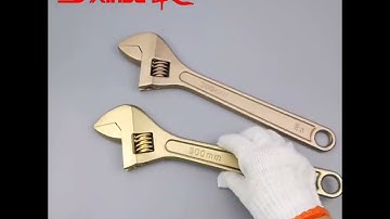 Non sparking Tools Adjustable Wrench Explosion proof Spanners