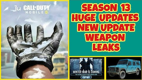 SEASON 13 HUGE UPDATES Character Weapon Maps Leaks CODM | Cod Mobile S13 Leaks | CODM S13 Leaks