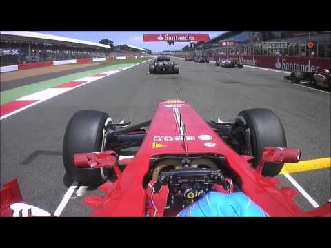 2013 F1 British Grand Prix Full Race (HD) Part 1