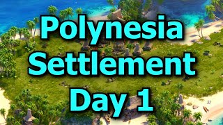 Forge of Empires: Polynesia Settlement  Day One! First Impressions of the Brand New Settlement!