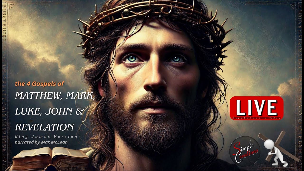 The 4 GOSPELS of Matthew. Mark, Luke, John & Revelation KJV narrated by ...