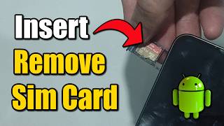How To Insert & Remove SIM Card On Samsung Galaxy Phone (Best Method)