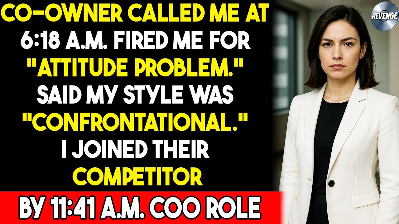 Уволен в 6:18 утра. Нанят на должность главного операционного директора в 11:41. Они назвали это ...