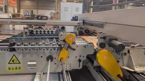 SP-GSP5000 Full automatic two pieces folder gluer stitcher machine for TV boxes