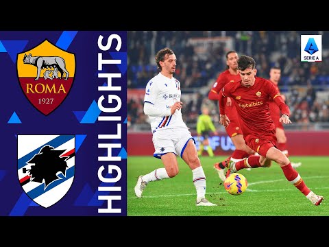 AS Roma Sampdoria Goals And Highlights