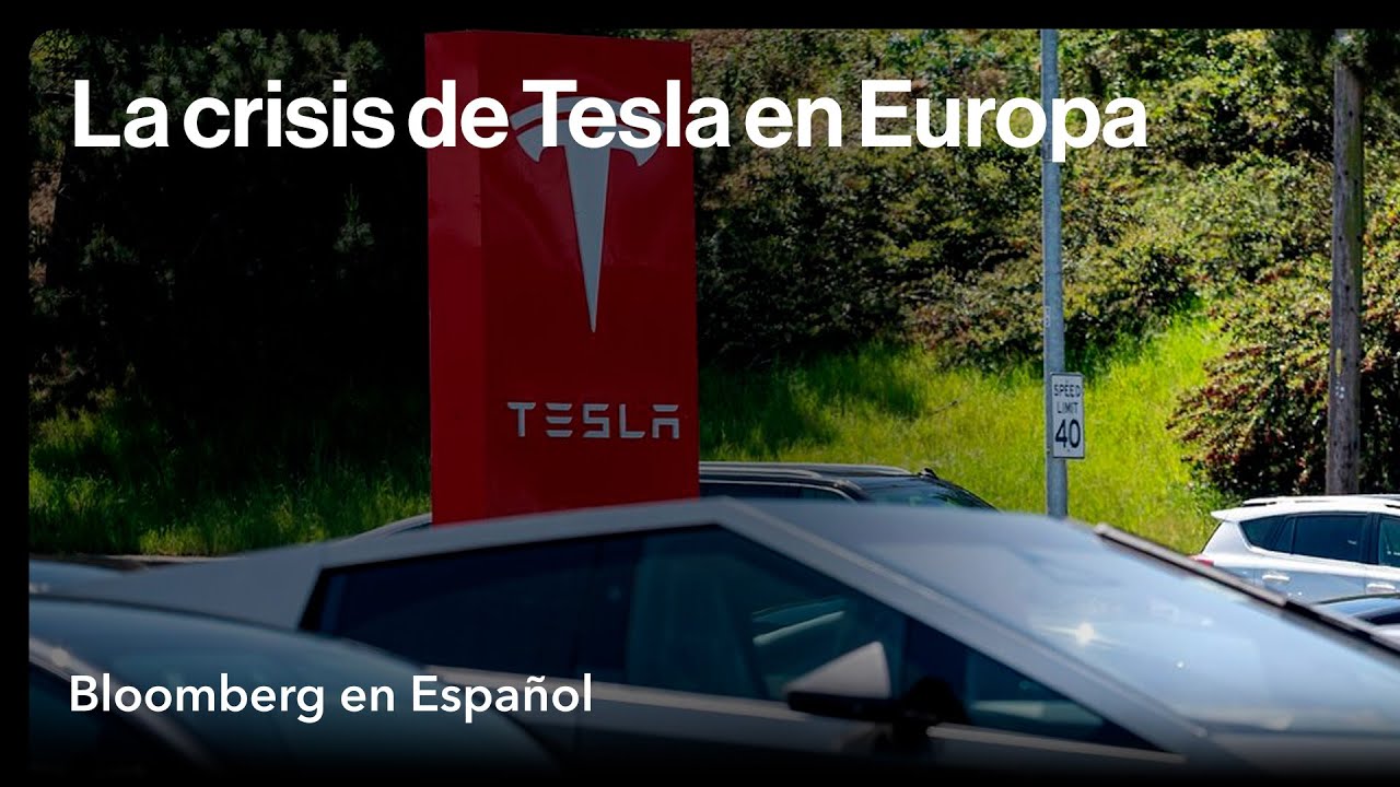Las ventas de Tesla caen en Europa - YouTube