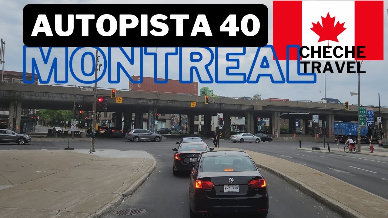 4k ✅Desafíos y Encantos de Conducir en las Autopistas de Montreal