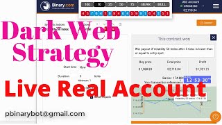Lucrative Binary.com Strategy - Dark Web Binary Strategy | Behind The Screens Algorithm Strategy