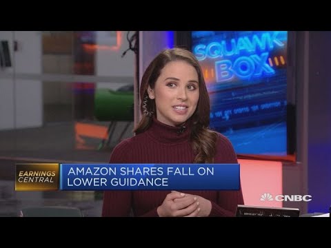 amazon business plan Amazon posts strong earnings but weaker outlook going forward | Squawk Box Europe