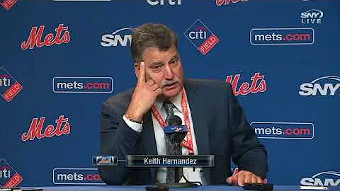 Keith Hernandez gets emotional talking about the d...