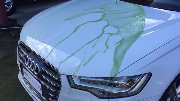 Protektiv ceramic coating - dirty water test