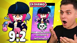 Wygrałem NIKCZEMNĄ BIBI w Turnieju RANDOMOWE LESZCZE Brawl Stars