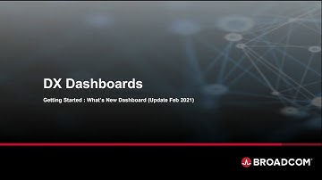 DX Dashboards: Getting Started: What