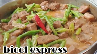 #panlasangpinoy #porkrecipe BICOL EXPRESS || HOW TO COOK BICOL EXPRESS