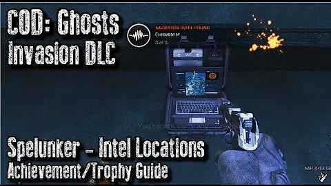COD: Ghosts - All Awakening Intel Locations - Spelunker Achievement/Trophy Guide - Invasion