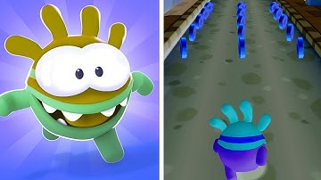 Om Nom Run 🐻 vs Reverse Colour Run gameplay  walkthrough , iOS Android New Update ( part : 1643 )