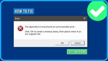 How to Fix Roblox the Application Encountered an Unrecoverable Error (2025)