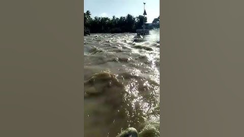 Cơn sóng  dữ dội Bến phà Đại Ngãi  tỉnh Sóc Trăng