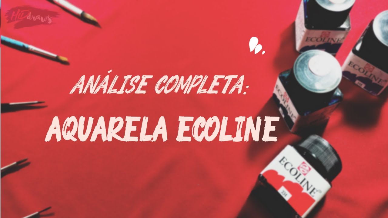Review - Aquarela ECOLINE - Talens