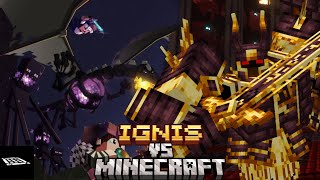 Ignis vs MCBE l - Ignis in Bedrock Edition NPC Battle