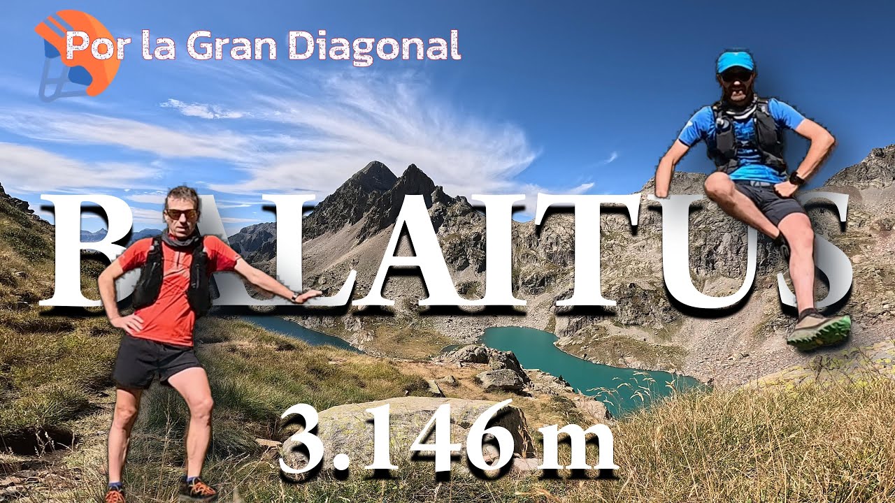 🗻Balaitus por la Gran Diagonal desde el Embalse de la Sarra. 24km 1800m+.