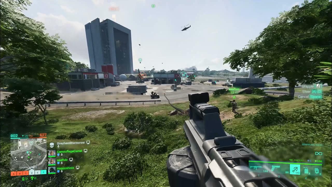 Collateral Grappling Hook Kill Battlefield 2042 Beta YouTube