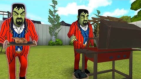 Scary Stranger 3D || Fireworks Display