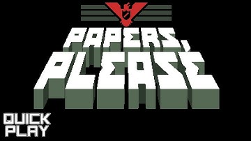 Quick Play - Papers, Please (With Friends!) PC Indie Gameplay and Review