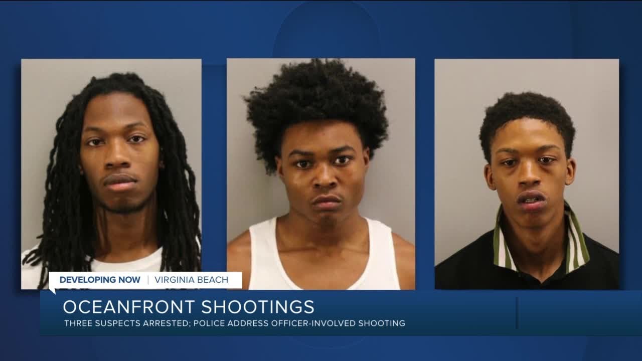 2 dead, 3 arrested in Virginia Beach oceanfront shootings - YouTube