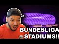 American Reacts to ALL BUNDESLIGA STADIUMS IN 2020 (German Football Stadiums)