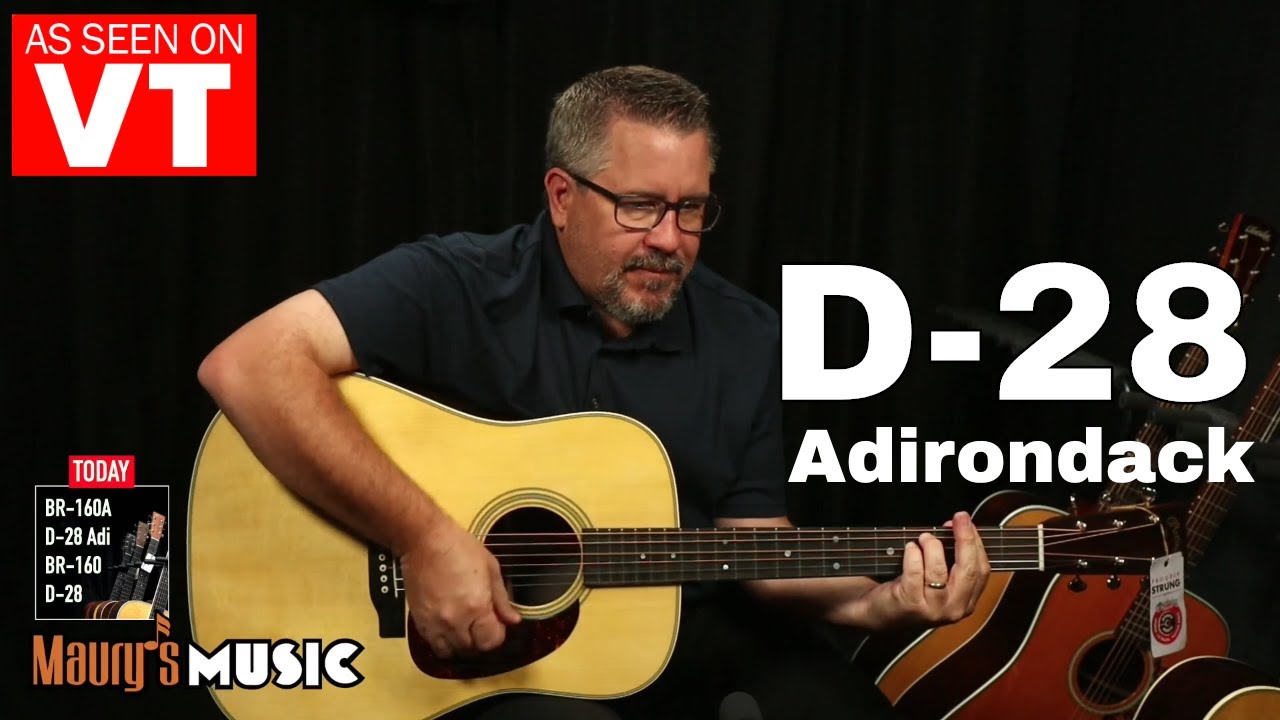 Martin Custom Shop D-28 Adirondack DEMO - As Seen on Virtual Tour 172