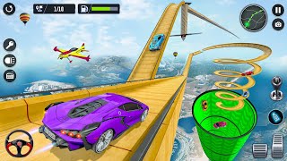 Impossible Beach Ramp Car Stunts - Android GamePlay #2 screenshot 5