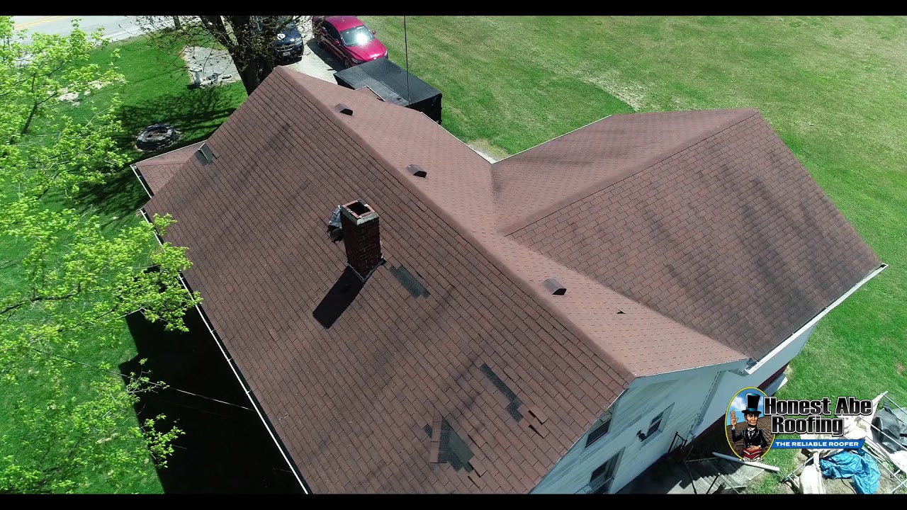 Another Happy Homeowner courtesy of Honest Abe Roofing! Roofing