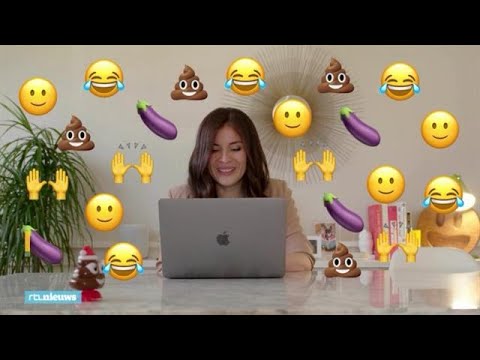 Angela ontwierp per ongeluk deze dubbelzinnige emoji  🍆 - RTL NIEUWS